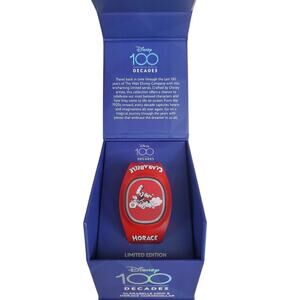 NIB Disney 100 Decade
Magic Band Plus Horace
Clarabelle Cow Limited Edition 4300